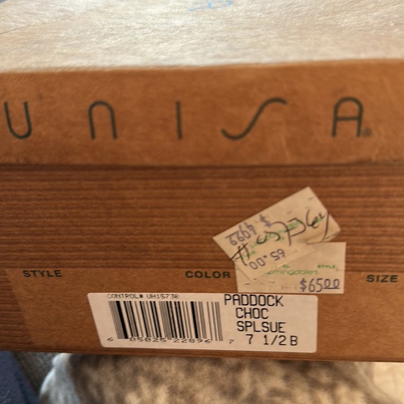 Vintage Unisa Brown Suede Loafers - Picture 6 of 6